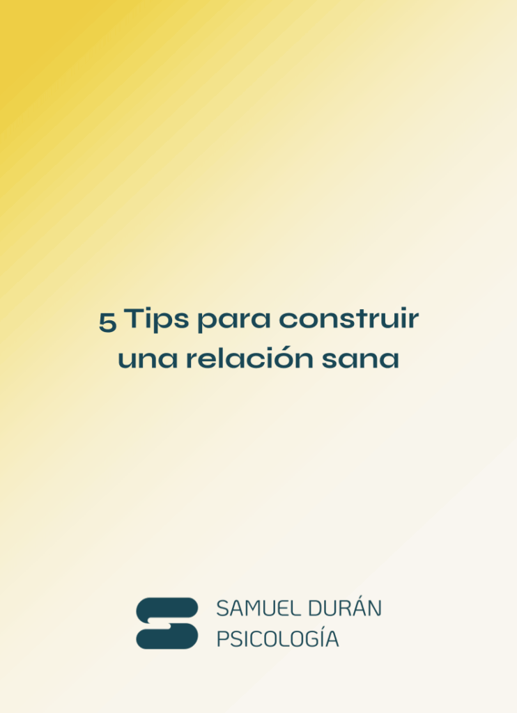 Libro de Tips para construir una relacion sana