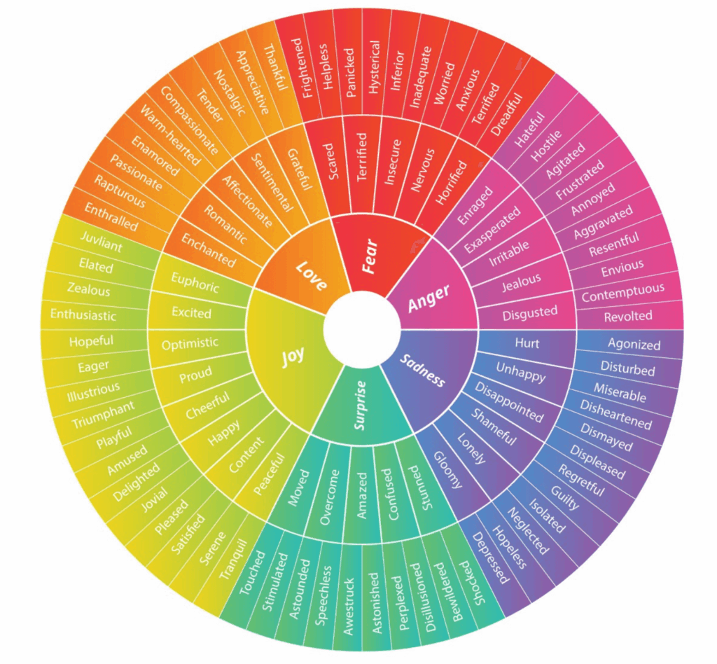 Rueda de las emociones