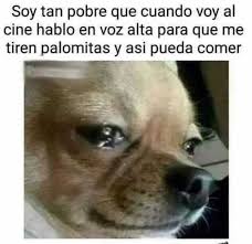 Meme (porque somos pobres pero divertidos)